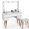 Thumbnail TOHALET CAMARIN STRASS PATIMAR BLANCO ABBA0