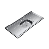 Thumbnail PILETA INOX 120X53 GHELL PLUS 1CUBA CONCRETADA(321129) - ABBA0