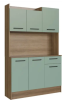 Thumbnail MUEBLE DE COCINA CRIS 1.20  MIEL/VERDE-MAXIMUEBLES0